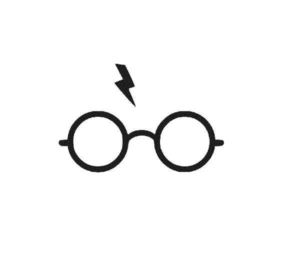 Download Harry Potter Glasses Vinyl Decal Sticker
