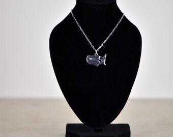 Single chain necklace for 18 inch dolls - SILVER COLOR adjustable chain EliteDollWorld EDW