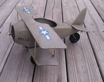 WW1 Airplane tin metal
