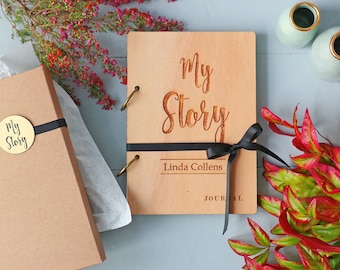 Life Journal | Personalized | My Story Journal to help document your life story | Designed & Made in New Zealand