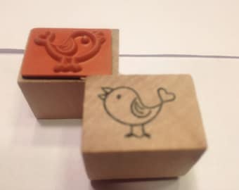 small bird stamp, 20 mm (A11)