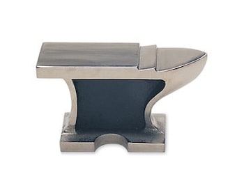 ANVIL - FLAT 3.5 Lb - Cast Steel - Great for Shaping Metal or as a Bench Block - Jewelry Tools for Metal Working - ANV-555.00