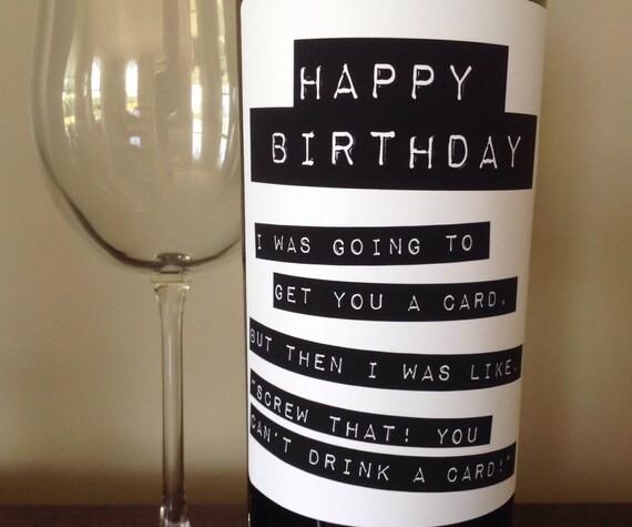 Funny wine labels printable free