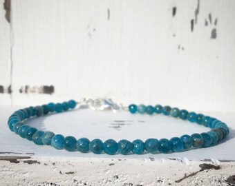 Apatite Sterling Silver bracelet