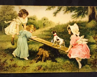Vintage Postcard, Picture Postcard, Retro Postcard. Picture Postcard.