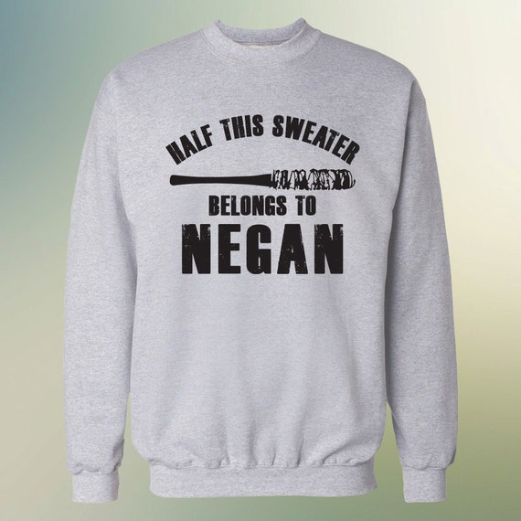 The Walking Dead "Half This Sweater Belongs to Negan" Sweater S-3XL Sweatshirt
