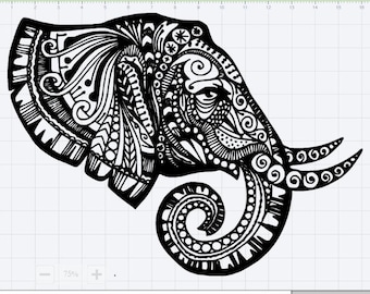 Download Mandala Squirrel Design SVG EPS DXF Studio 3 Cut File