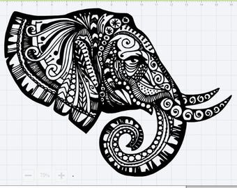 Download Mandala Squirrel Design SVG EPS DXF Studio 3 Cut File