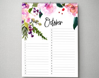 Perpetual Calendar, 11x14, Calendar, cal0046