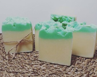 Handmade soap, Pineapple Soap, CP soap, Cold Process Soap, Mothers Day, Pineapple, Gift Soap, Hand made soap, Easter Gift, Party Favors