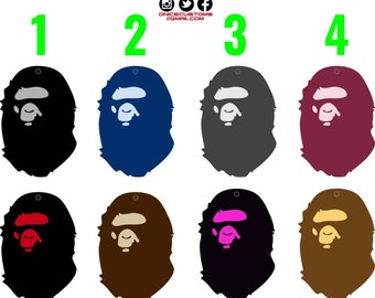Bape Cut to Shape Hangtag/Keychain