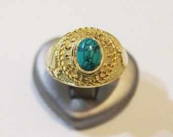 "CORSICA" made of 750 gold Signet Ring