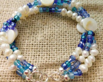 Multi-Strand Beachy Summer Bracelet
