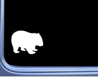 Wombat J891 6 inch Sticker Australia Decal