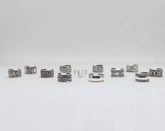 Tiny earcuffs 12 styles , classic cuffs , Sterling silver ear cuffs , boho jewelry ear cuffs , no pierce earrings