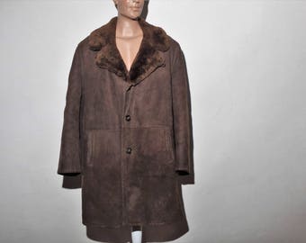 Coat skin and fur 70 s
