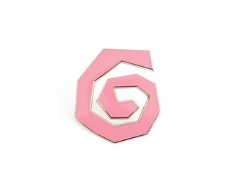 Rose pink Enamel pin brooch enamel pin