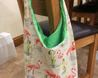 Lovely large lined hobo bag