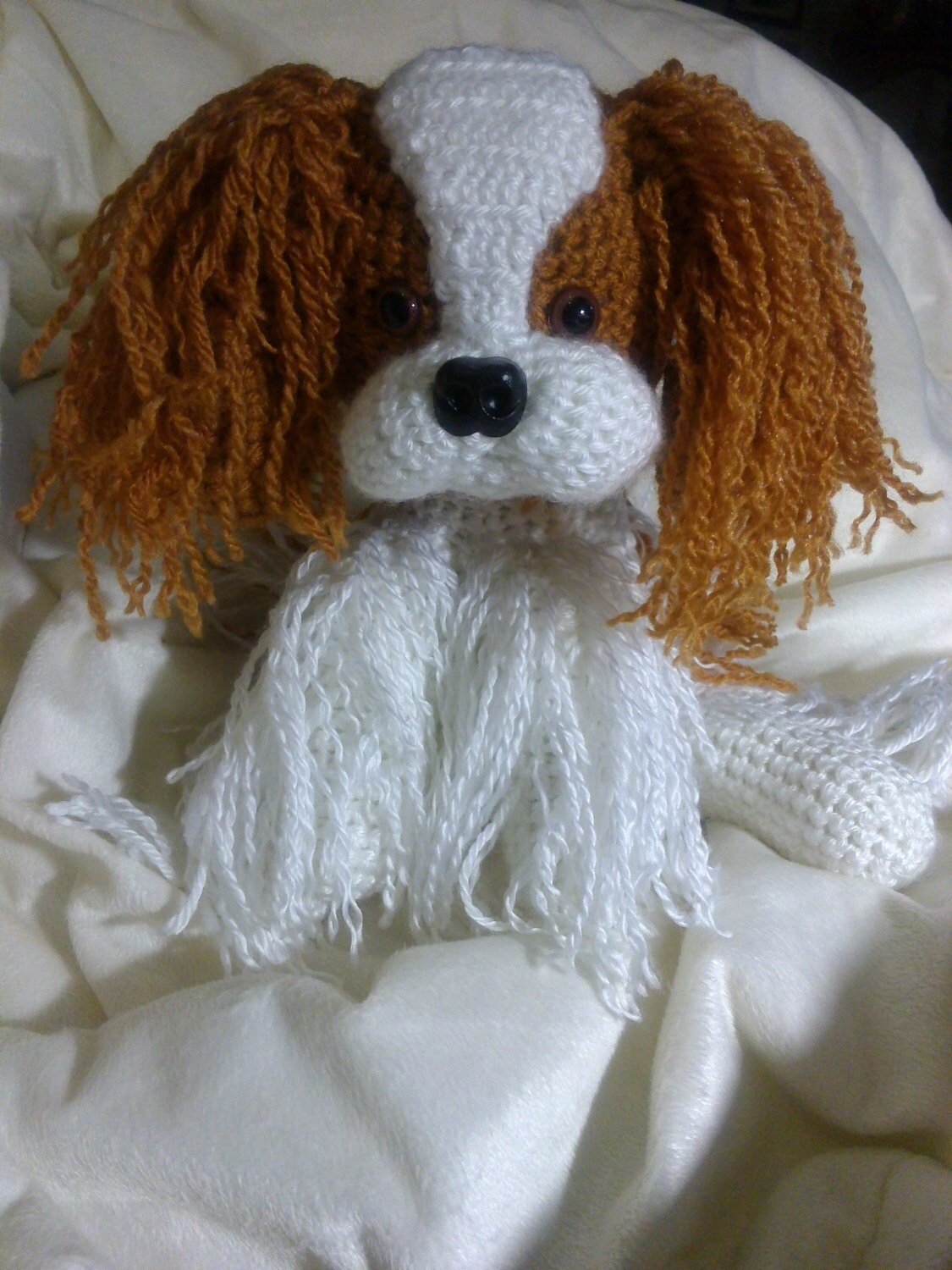 Crochet King Charles Cavalier Spaniel dog Any breed or colors