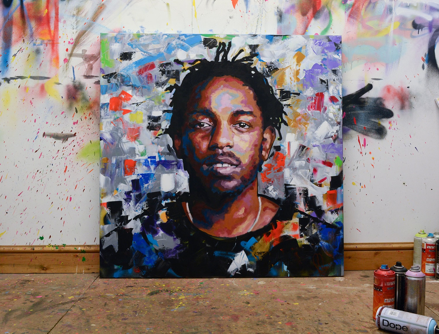 Download Kendrick Lamar Original Painting 40 52