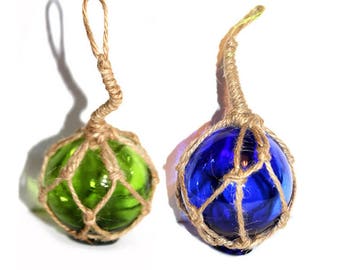 Choice Of Witch Ball. Glass Witch Ball. 2.5" Fishing Float Decoration. Witch Ball. Small Witch Ball. Witch Ball Ornament. Fishing Float
