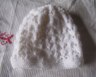 HAT HANDMADE FOR NEWBORN OR REBORN BABY