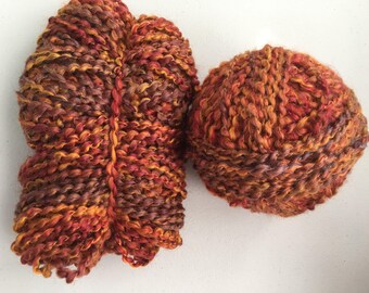Lion Brand Homespun Yarn WILDFIRE - Exceeds 1 Skein - 3.25 - #5 Bulky - Crochet - Knit