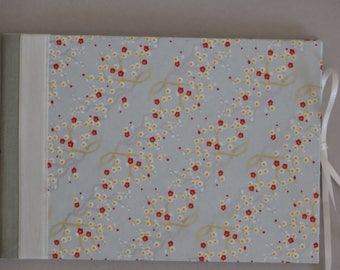 Leporello, 12 pages, Japanese Chiyogami paper