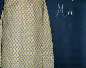 Sample SALE - Will fit Size M/L - Ready to MAIL - A-line SKIRT - Amy Butler - Vintage print - by Boutique Mia