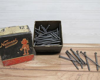 Vintage National Products Screws/The National Screw and MFG Co. Cleveland OH/Woodscrews