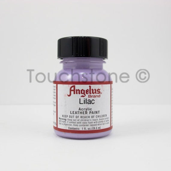 angelus leather paint lilac