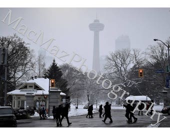 Street by Niagara Falls