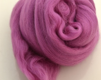 ORCHID PURPLE - Merino Wool Roving 1/4oz, 1/2oz or 1oz