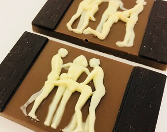 Karma Sutra Belgian Chocolate Plaques 45g (EXPLICIT)
