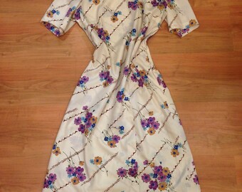 Vintage Dress Years ' 70