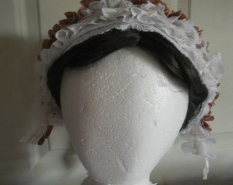 Historical Reproduction Day Cap, Colonial, Victorian, New