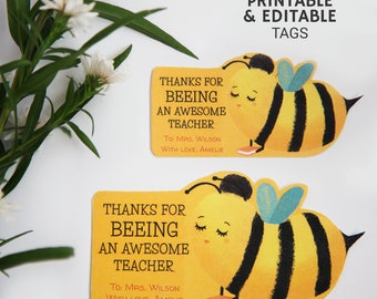 Teacher tags | Etsy