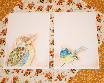 The Kookaburra and the Fairy Wren