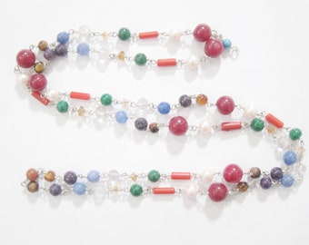 Prayer Mala Beads Nine Planet Chakra Healing Meditation Buddhist Spiritual Gift Invoking Energy Mala