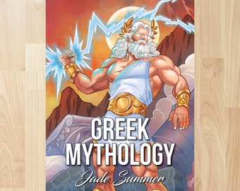 Greek Mythology by Jade Summer (Coloring Books, Coloring Pages, Adult Coloring Books, Adult Coloring Pages)
