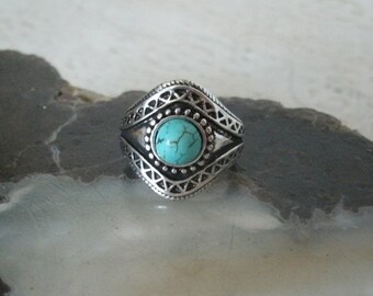 Turquoise Ring southwestern jewelry southwest jewelry turquoise jewelry native american jewelry theme western jewelry cowgirl rodeo country
