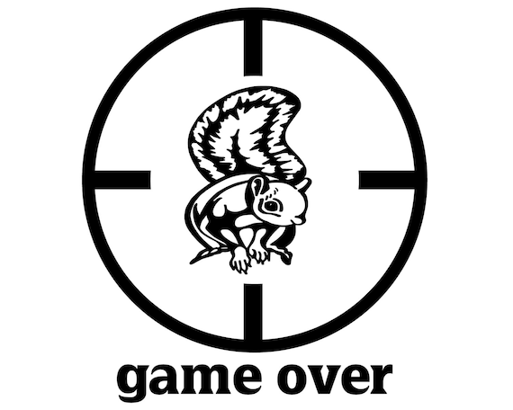 Squirrel Hunter Decal Squirrel Hunting Sticker Small Game