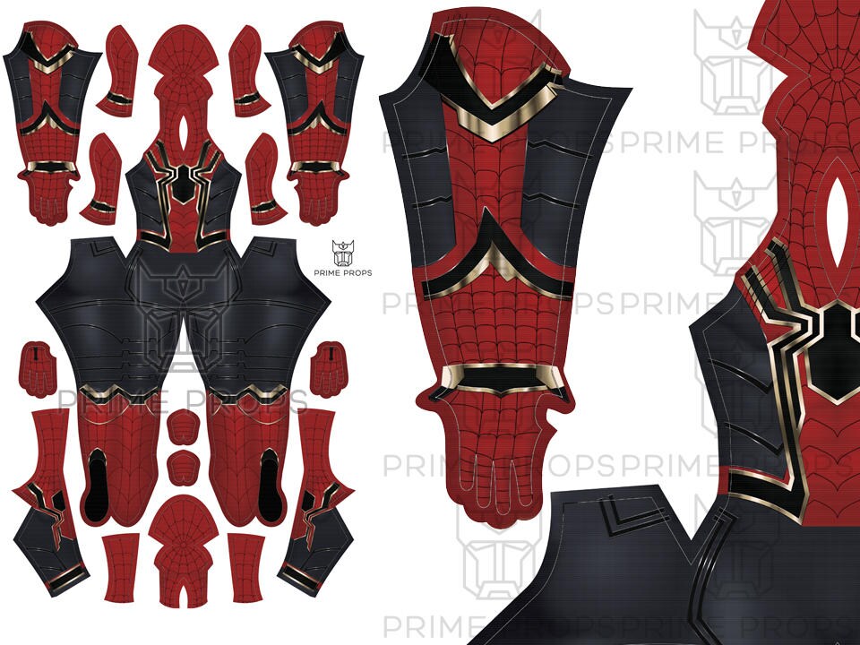 Spiderman Iron Spider Costume Pattern