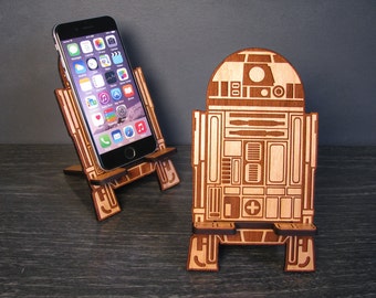I'm The Droid You're Looking For - Personalized Star Wars R2-D2 Universal Phone Stand Dock - Valentines Day Gift Idea