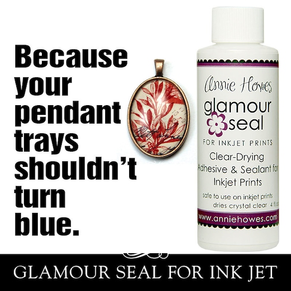 Glass cabochon glue. The Only Glaze for inkjet prints Glass