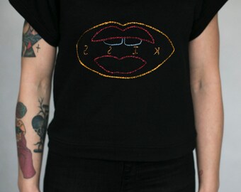 Sick Kiss // Sweat Tee ONE OF A KIND