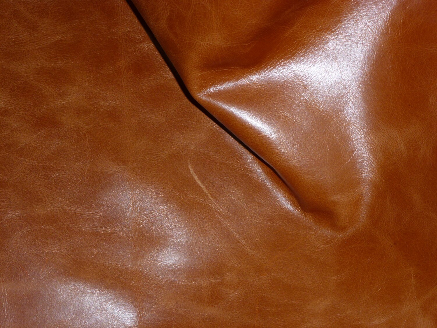 Leather 8x10 RIVIERA Pull-up effect SADDLE Aniline Dyed Cowhide 2.5-3 ...