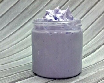 Lavender, Handmade Whipped Soap, Fluffy Cream Soap, 4 Oz.