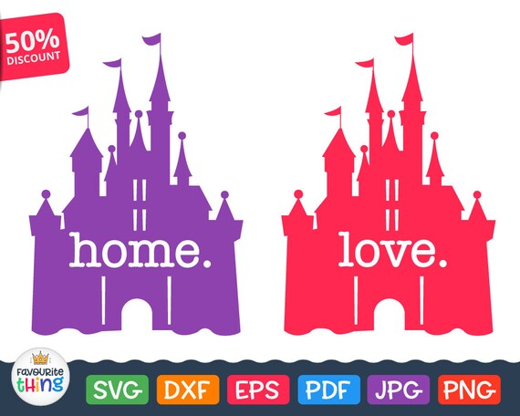 Disney Castle Svg Disneyland Cinderella Princess Castle