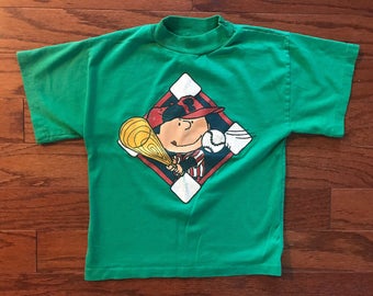 Vintage peanuts snoopy kids t-shirt
